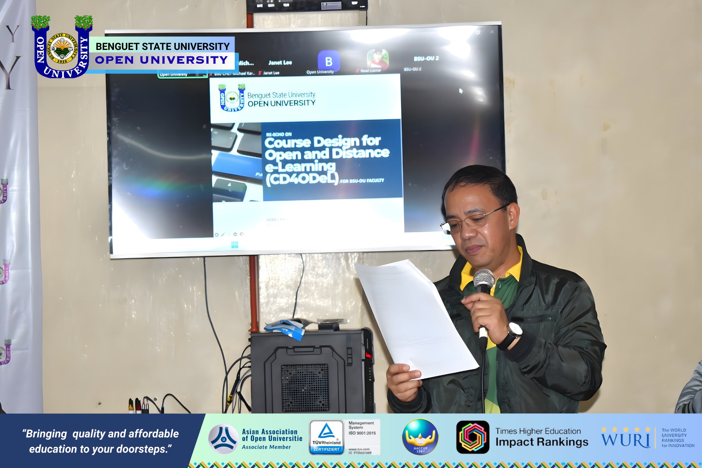 𝐁𝐒𝐔-𝐎𝐔 𝐇𝐨𝐬𝐭𝐬 𝐒𝐞𝐦𝐢𝐧𝐚𝐫-𝐖𝐨𝐫𝐤𝐬𝐡𝐨𝐩 𝐨𝐧 𝐎𝐃𝐞𝐋-𝐀𝐥𝐢𝐠𝐧𝐞𝐝 𝐓𝐞𝐚𝐜𝐡𝐢𝐧𝐠