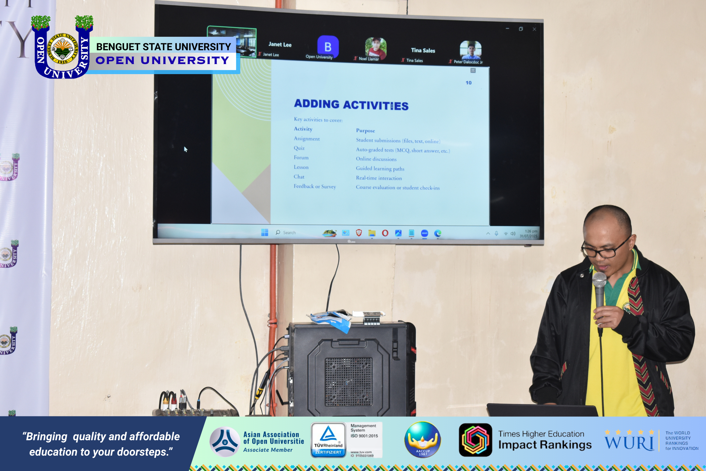 𝐁𝐒𝐔-𝐎𝐔 𝐬𝐭𝐫𝐞𝐧𝐠𝐭𝐡𝐞𝐧𝐬 𝐋𝐌𝐒 𝐩𝐫𝐨𝐟𝐢𝐜𝐢𝐞𝐧𝐜𝐲 𝐭𝐡𝐫𝐨𝐮𝐠𝐡 𝐞𝐧𝐡𝐚𝐧𝐜𝐞𝐝 𝐭𝐫𝐚𝐢𝐧𝐢𝐧𝐠 𝐚𝐧𝐝 𝐭𝐮𝐭𝐨𝐫𝐢𝐚𝐥 𝐢𝐧𝐢𝐭𝐢𝐚𝐭𝐢𝐯𝐞𝐬